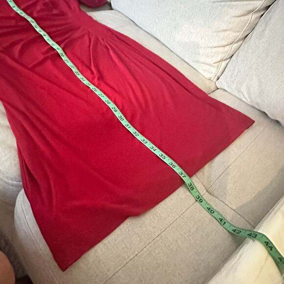 Lauren Ralph Lauren Sheath Career Dress Womens Sz 14 Side Ruched Office Siren - Picture 7 of 9